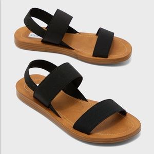 Steve Madden Roma black sandals